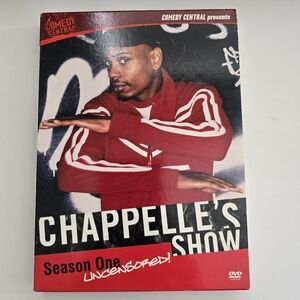 Chappelle’s Show Season One Uncensored DVD Comedy Central Sketch Comedy Dave Cha